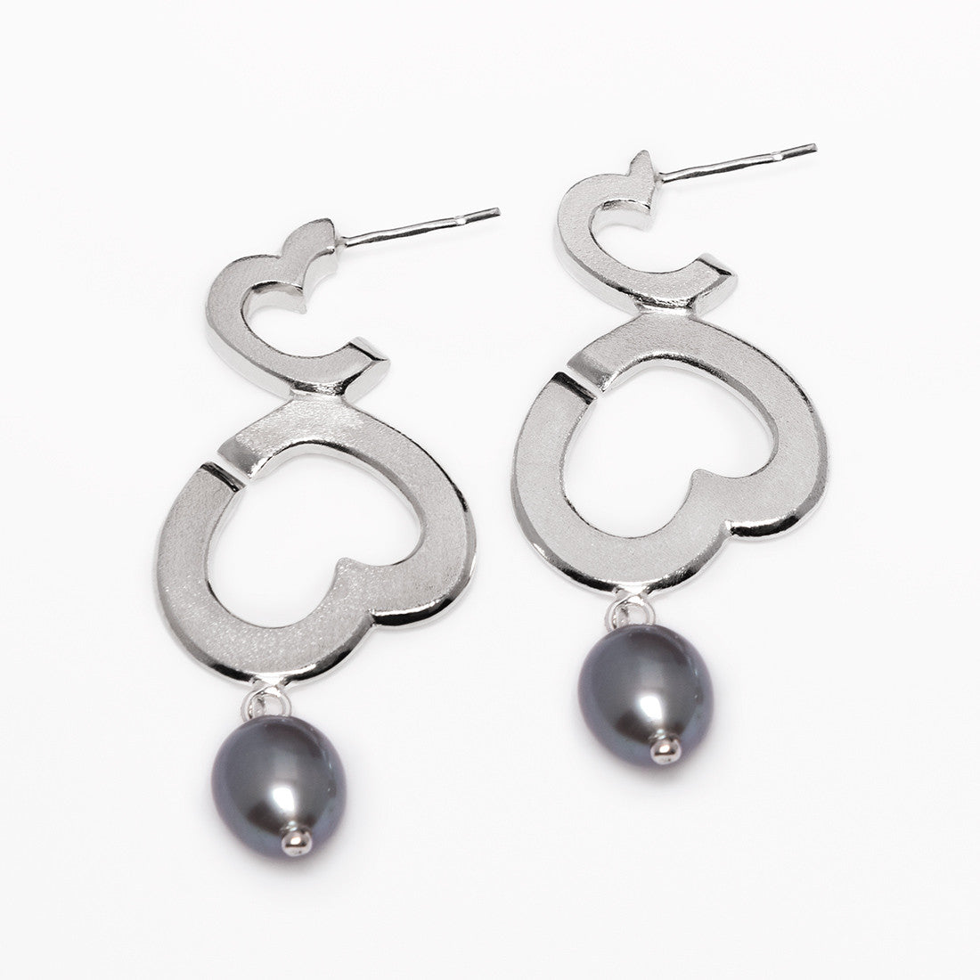Bubblelove earrings with pearl
