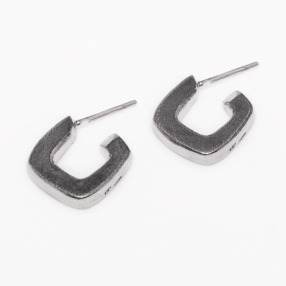 Roughbubble earrings S