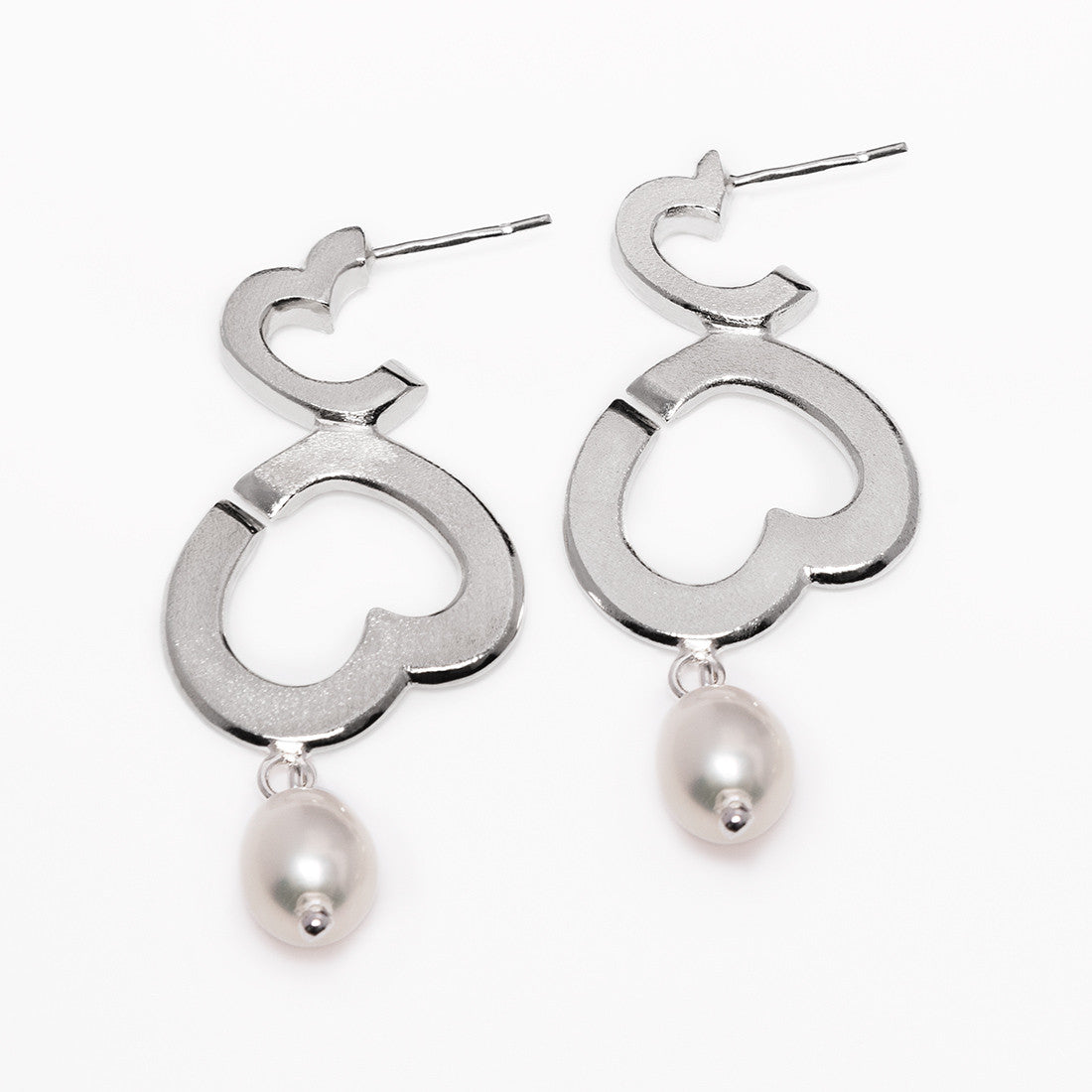 Bubblelove earrings with pearl