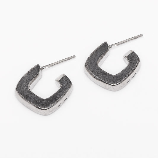 Roughbubble earrings S